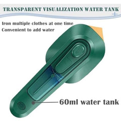 Micro Portable Steam Iron | Mini Ironing Machine for Clothes | Supports Dry and Wet Ironing | Garment Steamer for Home & Travel - Perfect for Gifting GenzVybs