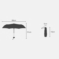 UV Protection Mini Tablet Umbrella | Capsule Umbrella For Rain Windproof & Sun Protection Features, 4 Folding Compact Capsule Case For Men, Women, Kids GenzVybs