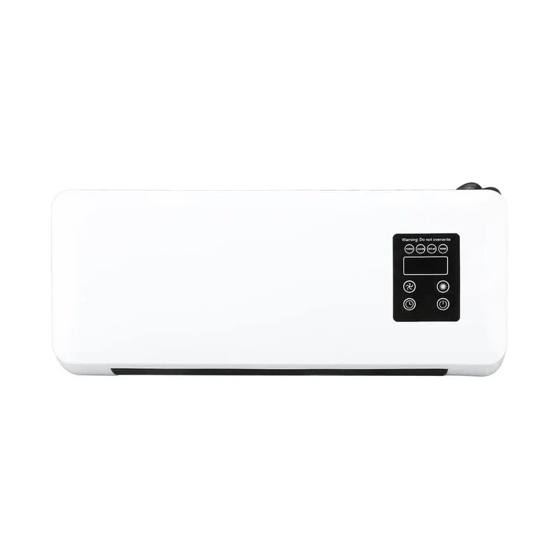 Mini Wall Mounted Air Conditioner (Heat Fan) Portable Air Conditioner Wall Mounted AC Fan with Digital Display